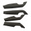 4pcs/Set Front Rear Door Armrest Cover Handle Panel for A 3