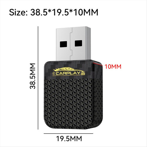 2in1 Wireless Carplay Adapter USB Dongle Carplay/For Android Auto 2