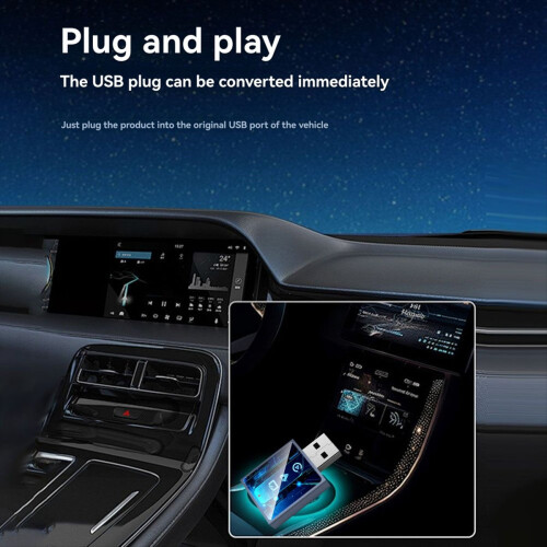 3 in1 Wireless Carplay Adapter Smart AI Box 2