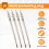4 stk. glødeplugger 55200755 68096212AA for () 2.0 6