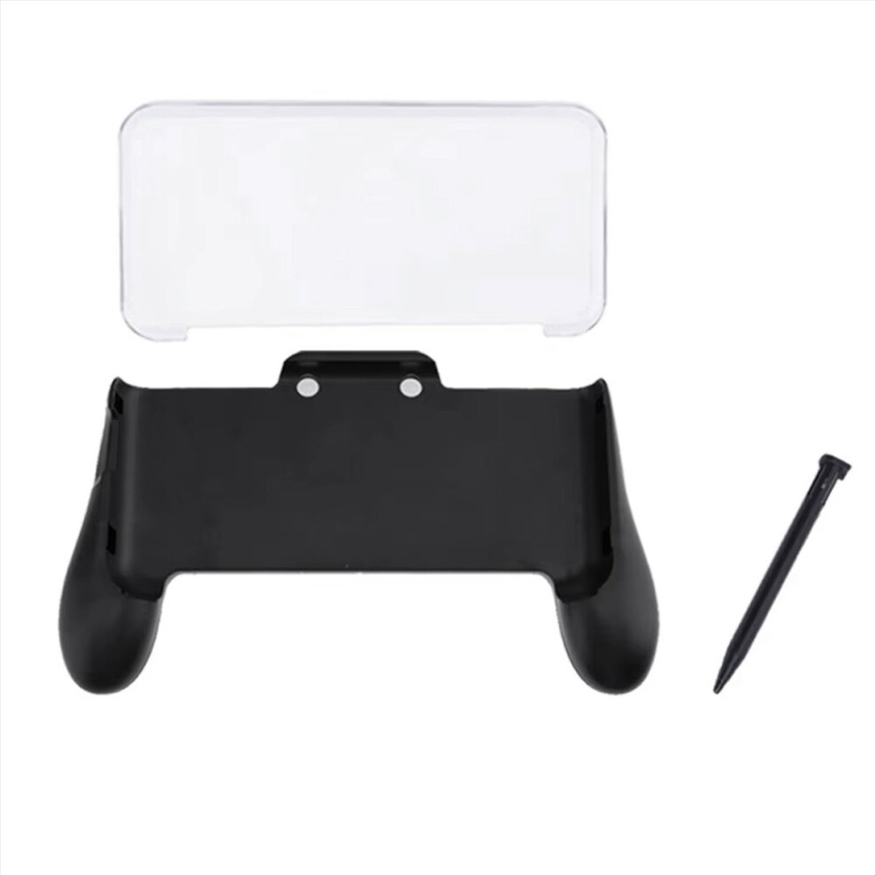 For New 2Ds Ll Hand Grip Crystal Case And Stylus Pen Gaming Bundle 4854124909840