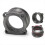 2,5" til 3" turbo eksosmanifold adapterflens 3
