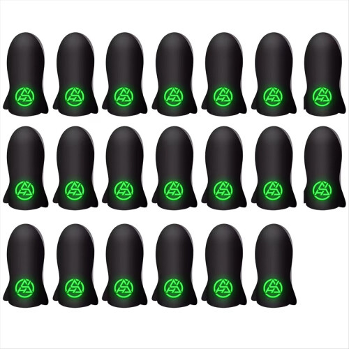 20 pezzi di manicotti per dita da gioco mobile antiscivolo A