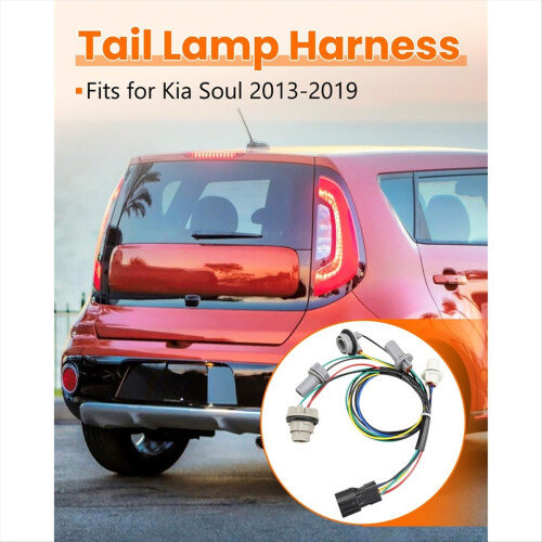92450-B2000 Chicote de lanterna traseira esquerda ou direita compatível com Soul 2013-2019 2