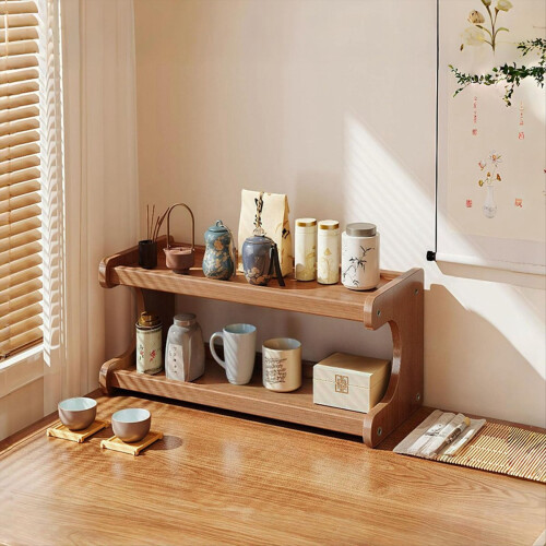 Coffee Bar Station Organizer, Matcha Stand Tea Accessories 2