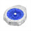 Fishing Main Coil Winding Tool Fishing Line Storage Box Blue 3