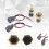 Cooling Fan Switch Coolant Temperature Sensor Connector for 4