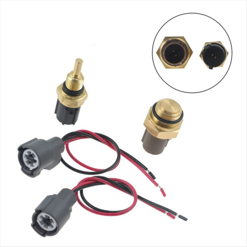 Cooling Fan Switch Coolant Temperature Sensor Connector for 1