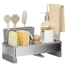 Stainless Steel Sponge Rack
Towel and Brush Holder