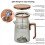Coffee Pot With Filter Glass High Temperature 3