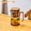 Coffee Pot With Filter Glass High Temperature 4