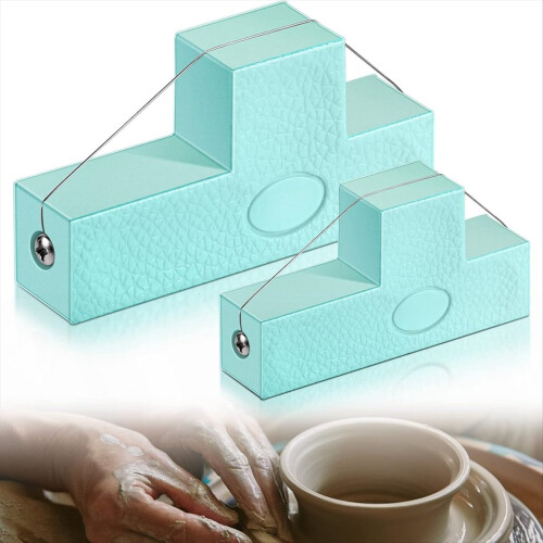 Angle Cutting Clay Tool Steel Wire Bevel Cutter Clay Trimming Tools 1