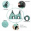 Pet Grooming Hammock with Adjustable Height&Tool Bag - 30 Lb Capacity 6