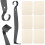 Pottery Trimming Tools with 6pcs Pre-Cut Chamois Cloth,for Potter 2
