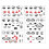 Face Stickers for Crafts 1