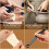 Pottery Trimming Tools with 6pcs Pre-Cut Chamois Cloth,for Potter 4