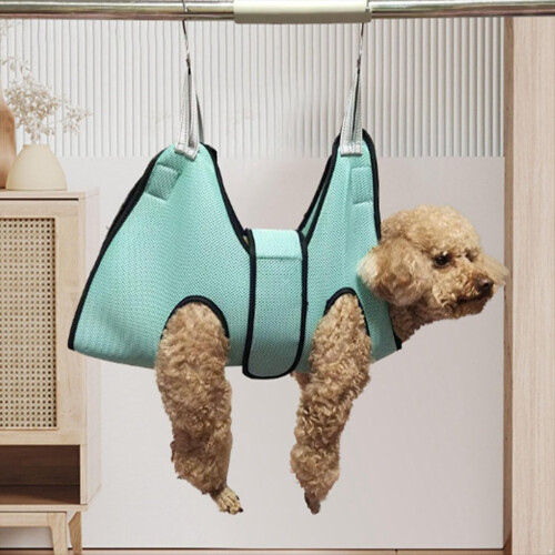 Pet Grooming Hammock with Adjustable Height&Tool Bag - 30 Lb Capacity 1
