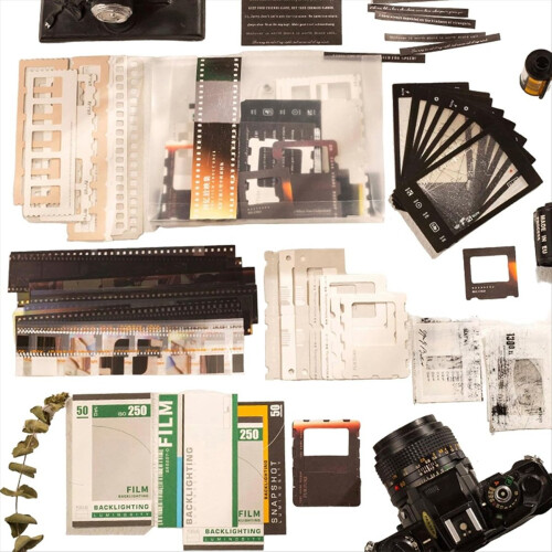 94 τεμάχια κιτ scrapbooking με θέμα vintage φωτογραφίες, κιτ scrapbooking ταινιών και ταινιών 1