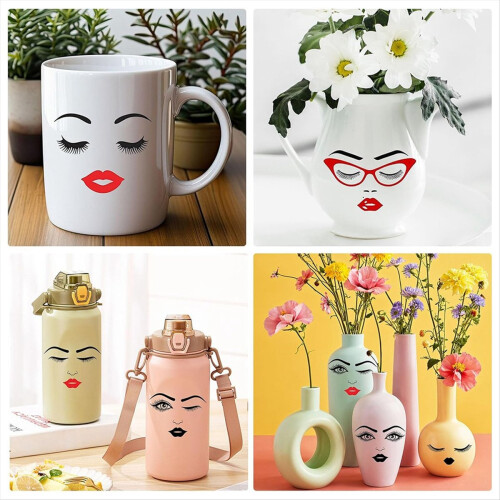 Face Stickers for Crafts 2