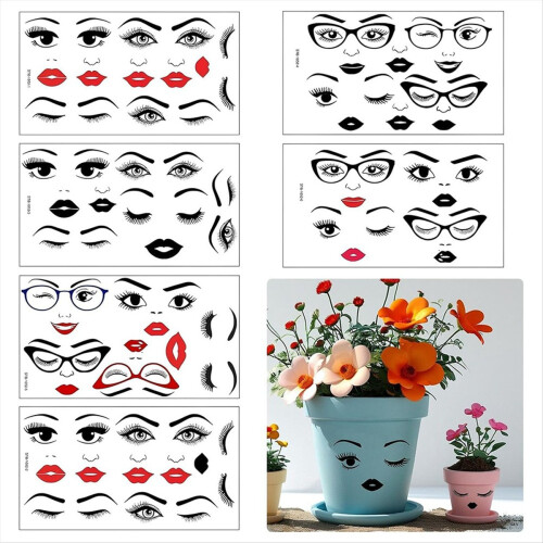 Face Stickers for Crafts 1