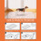 2-pack burfoder för marsvin, tvättbara kissdynor för marsvin, 122x61 cm 6