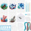 20Sets DIY Sea Animals Theme Greeting Card Making Kit 1