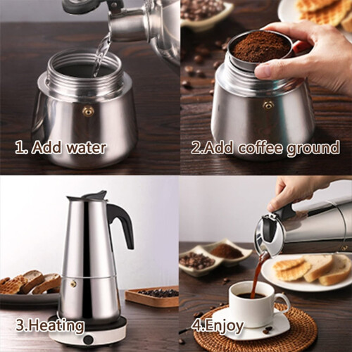 Kaffekande Komfur Espressomaskine 2