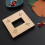Εργαλεία χειροτεχνίας δέρματος DIY 125x125MM δίσκος αποθήκευσης κοπής με μήτρα 4
