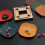 Εργαλεία χειροτεχνίας δέρματος DIY 125x125MM δίσκος αποθήκευσης κοπής με μήτρα 3
