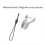 Maglink DIY Quick Magnetic Buckle Base with Lanyard for Strap 7