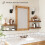 Bathroom Floating Shelves Wall-Shelf over Toilet Storage 5