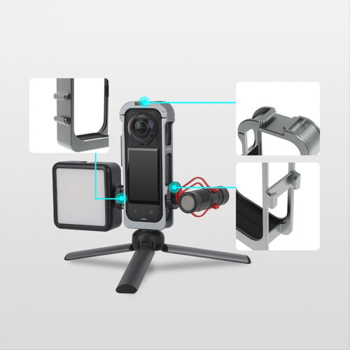 Magnetic Cage for X5 Camera Protective Case 2