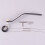 Rear Landing Gear Support+PU Wheel Steering for 50CC Gasoline Engine 3