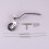 Rear Landing Gear Support+PU Wheel Steering for 50CC Gasoline Engine 2