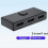 -Συμβατός διακόπτης διπλής κατεύθυνσης HD Splitter 1x2/2x1 HD Switcher 5
