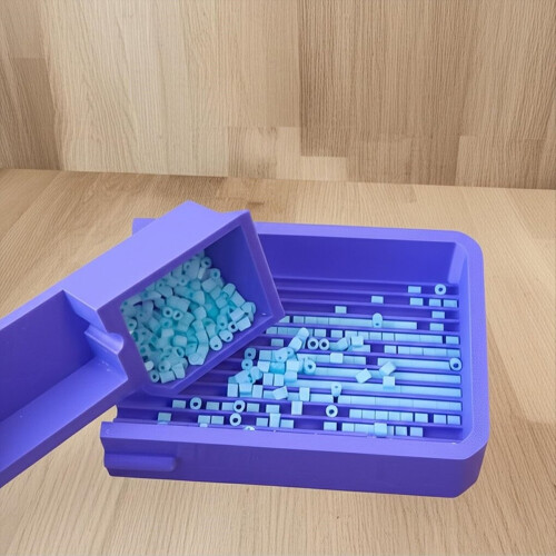Fuse Bead Einzelnadel-Pinzette & Aligner Tray Set 2