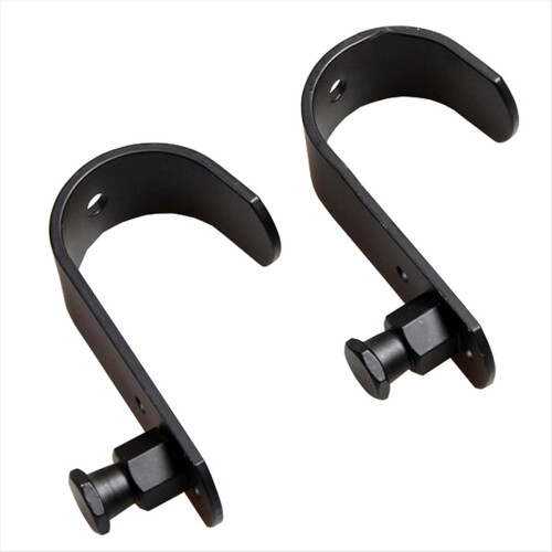 1 Pair Background Holder J-Hooks Bar Holders for Super Clamp 2