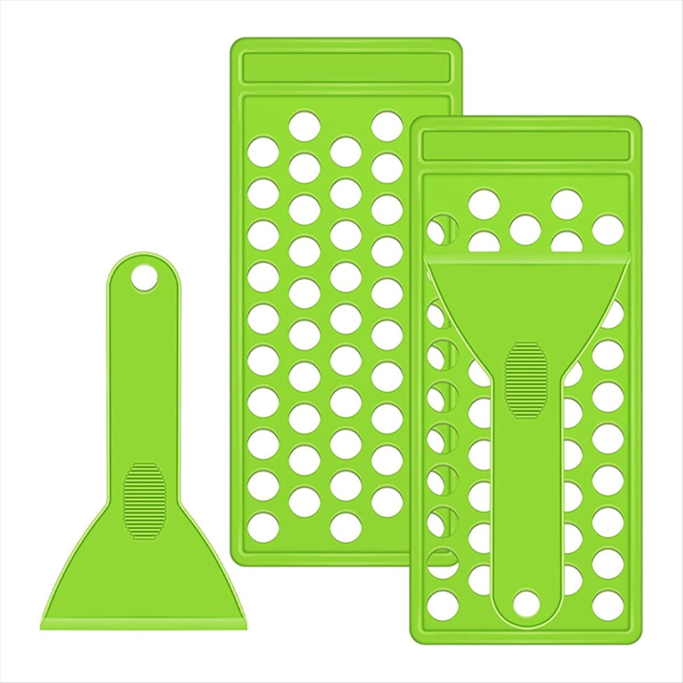 Lip Balm Tray and Spatula Portable Lip Filling Tray and Spatula Set
