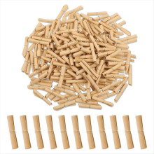 Flaskebesked papir mini skriftrulle Vintage beskedpapir skriftruller