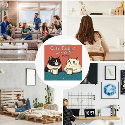 2026 Calendar Cat Design
Hangable Calendar 2