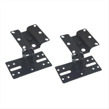 2 suporturi de perete reglabile pentru difuzoare, pentru sunet surround, utilizare în interior