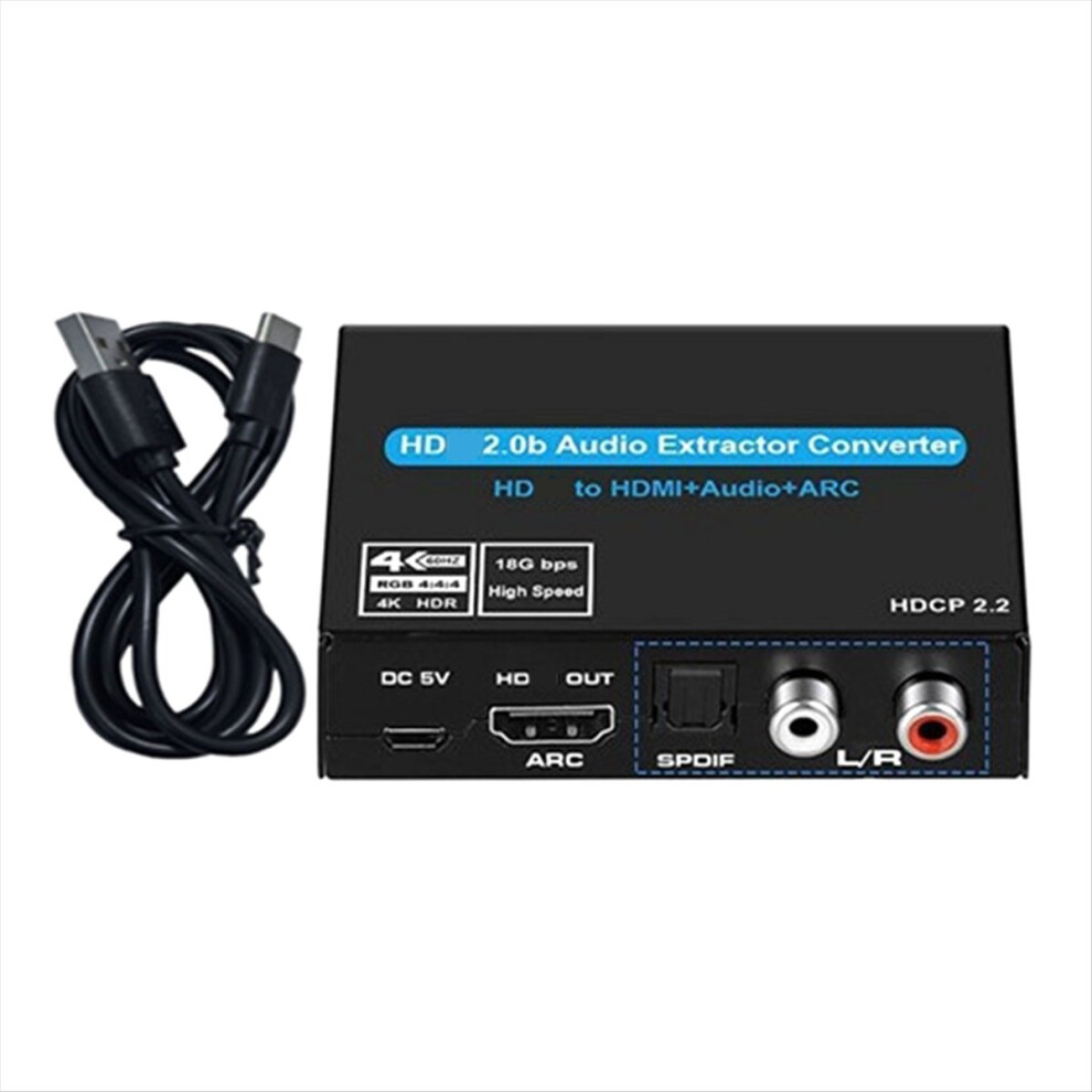 4K Audio Extractor 5.1Ch ARC Toslink