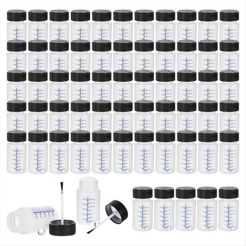 60 stuks 50 ml retoucheerverfcontainer