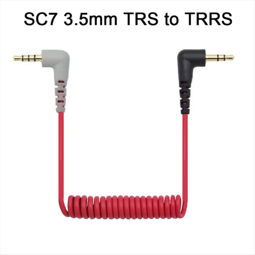 Passer til SC7 3,5 mm TRS til TRRS patchkabel 2