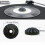 RPM Vinylpladeadapter til 7" EP-plade vinylgrammofon sort 4