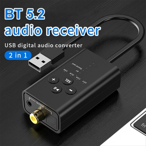 Δέκτης ήχου Bluetooth USB για ενισχυτή ηχείου υπολογιστή/τηλεόραση 1