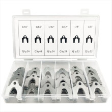 144 deler automatisk justering karosserishims justeringsshims assortert sett