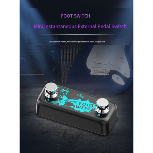 Momentary Footswitch Pedaal Gitaar Effect Accessoire 1