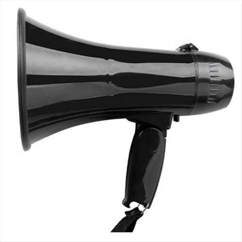 Portable 25W Speaker Small Bullhorn Black 1
