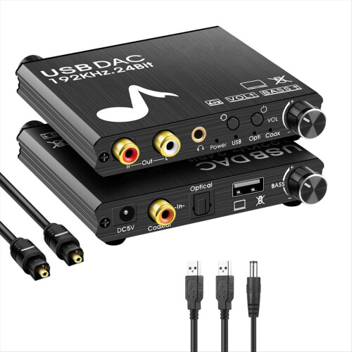 USB 192kHz 24-bit digital-til-analog-konverter 2